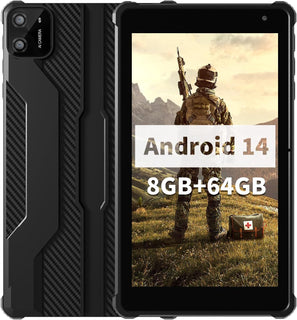 VASOUN Tablet Android 14 de 7 pulgadas, 8 GB de RAM 64 GB ROM, Octa...
