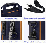 Taygeer Maletín para hombre, 15.6 pulgadas resistente al agua, bols...