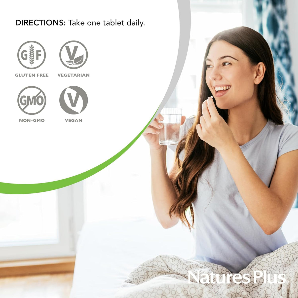 NaturesPlus Her Journey Teen - 30 tabletas - Multivitamínico una ve...