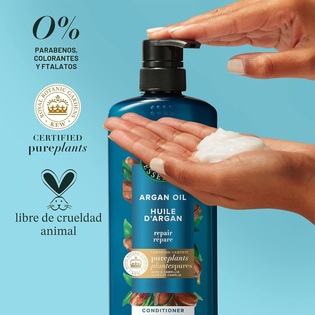 Herbal Essences Juego de champú y acondicionador reparador de aceit...