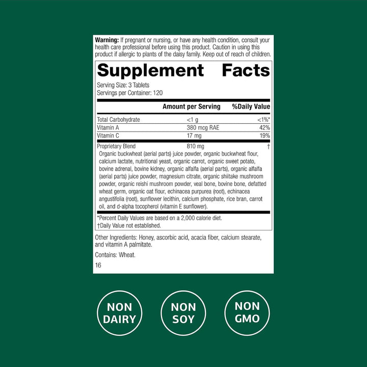 Standard Process Cataplex A-C-P Suplemento dietético saludable para...