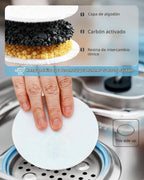 Fuente de agua para perros, 7L/1.8 galones, acero inoxidable 304