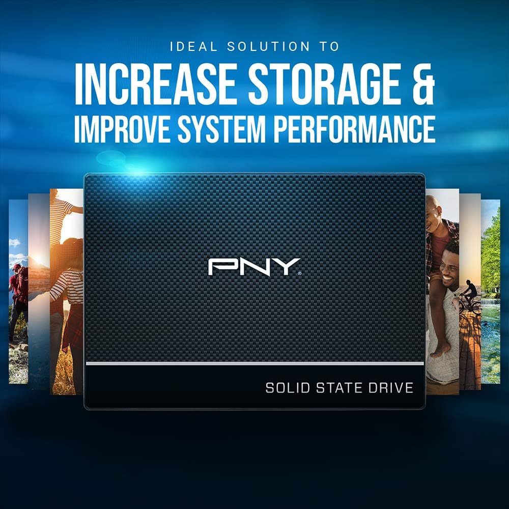 PNY CS900 2TB 3D NAND 2.5" SATA III Unidad interna de estado só...