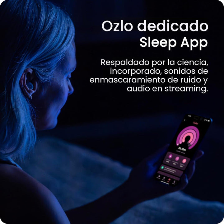 Ozlo Sleepbuds® | Auriculares cómodos para dormir de lado | Hasta 1...