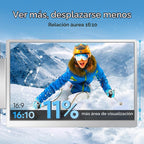 Monitor extensor de pantalla portátil de 16" 1200P portátil