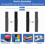 LUKETURE Soporte lateral ajustable para laptop, soporte para portát...