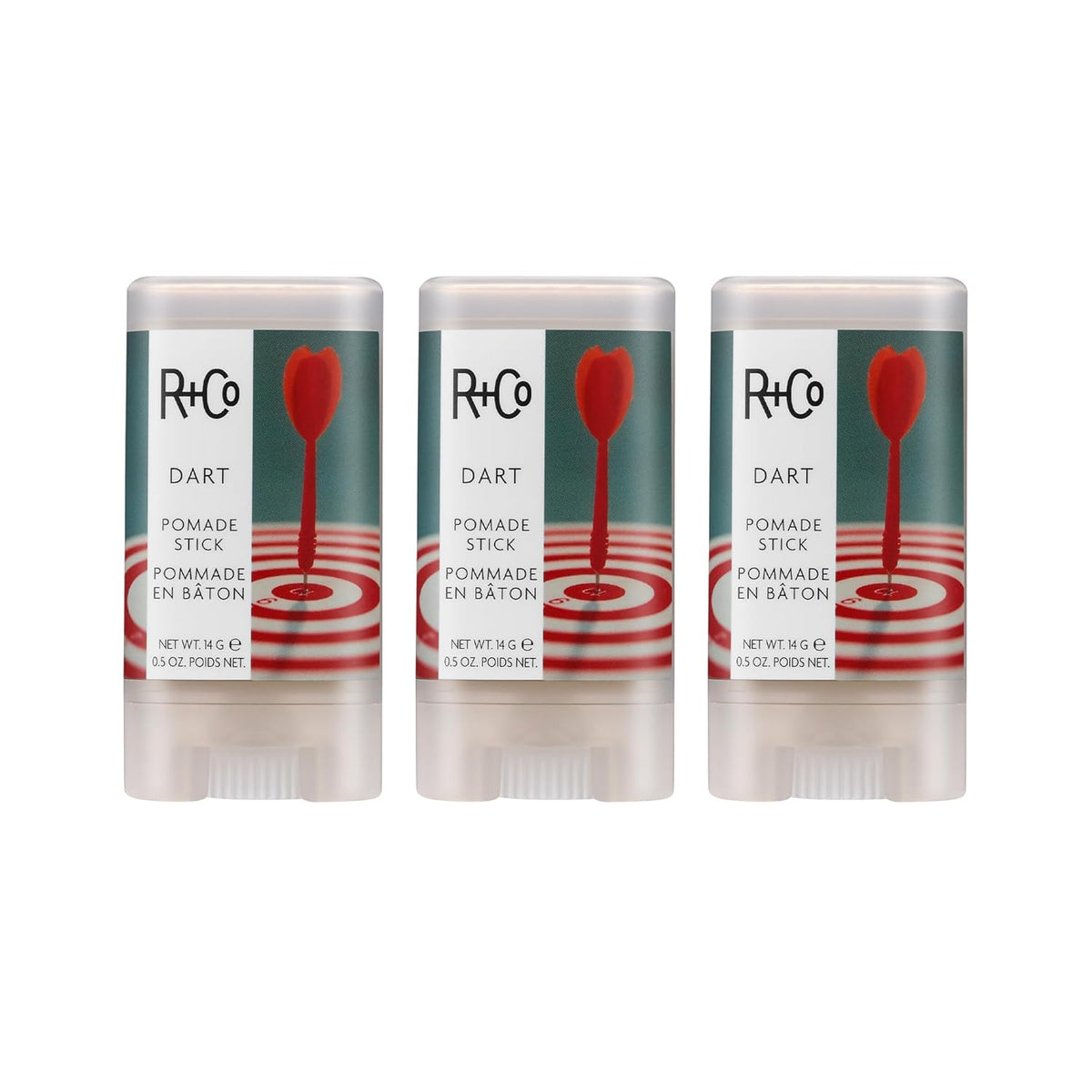R+Co DART Pomade Stick – Retail Styling Pomade for Hold