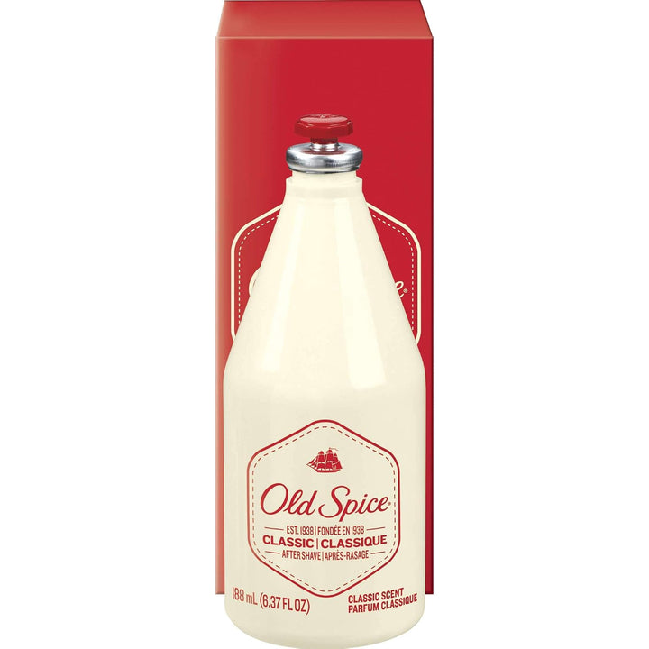 Old Spice Classic After Shave 6.37 oz (paquete de 3)