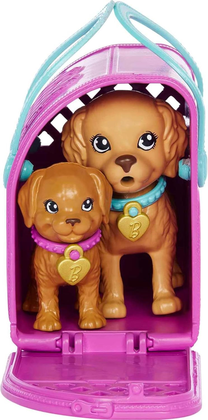 Barbie Pup Adoption Muñeca y accesorios accesorios con cambio de co...
