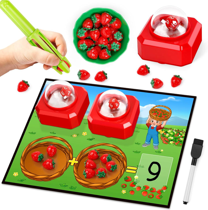 SkilLify juegos de mesa de matemáticas para niños con dados saltari...