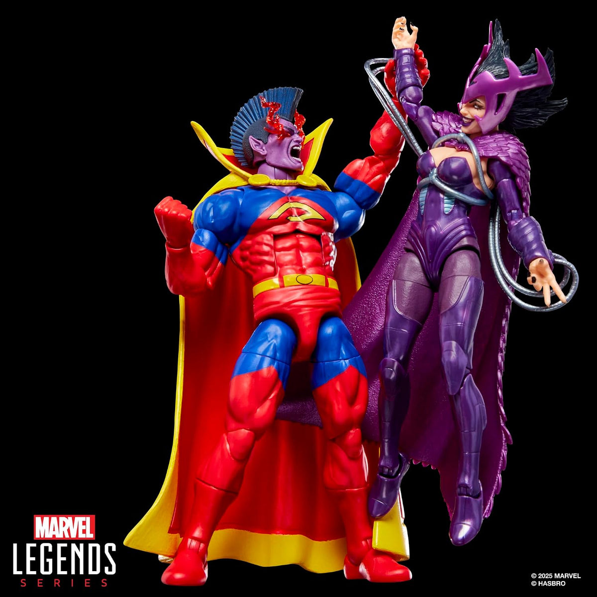 Marvel Legends Series X-Men Deathbird & Marvel's Gladiator, paquete de dos