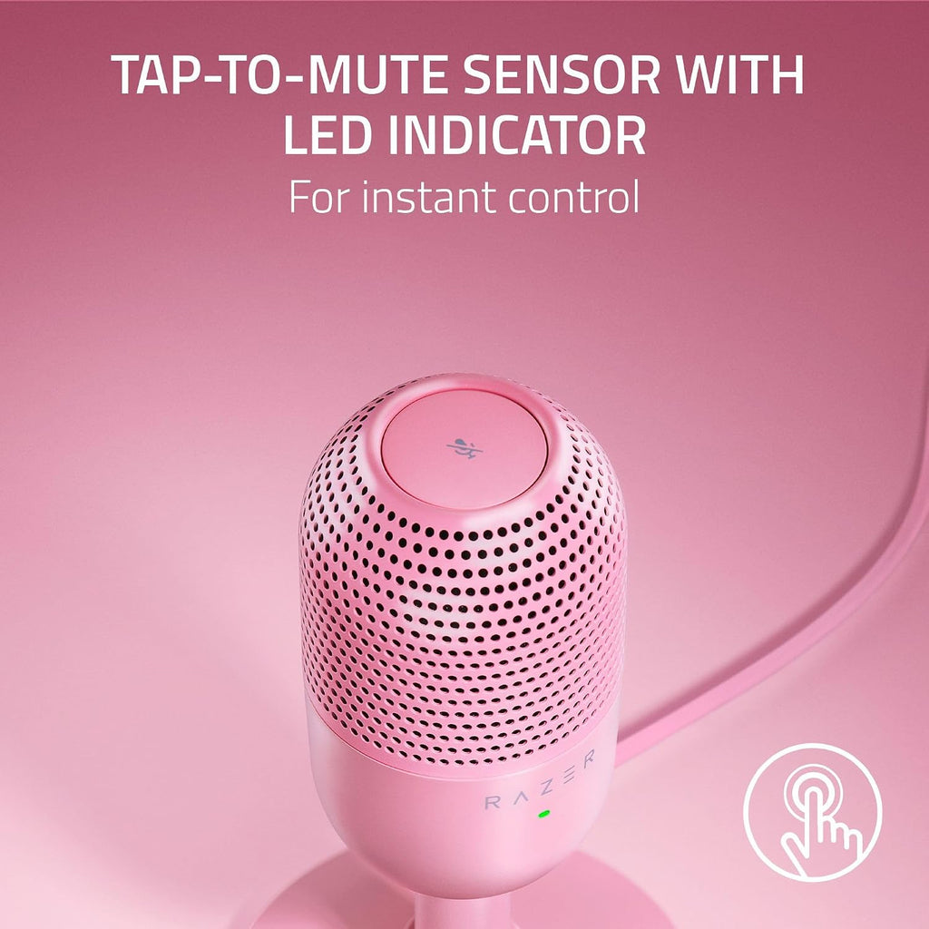 Razer Seiren V3 Mini micrófono USB, micrófono condensador supercardioide