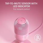 Razer Seiren V3 Mini micrófono USB, micrófono condensador supercardioide