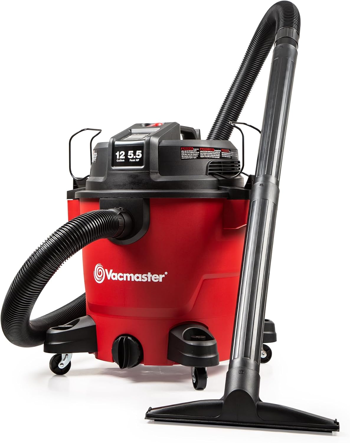 Vacmaster Aspiradora de 12 galones, 5.5 HP Pico de alta capacidad, húmeda/seca - VJH1211PF 1101