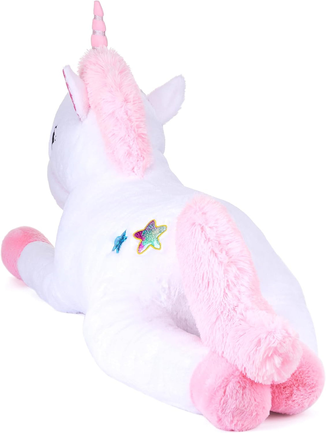 IKASA Juguete de peluche de unicornio gigante, juguetes suaves gran...