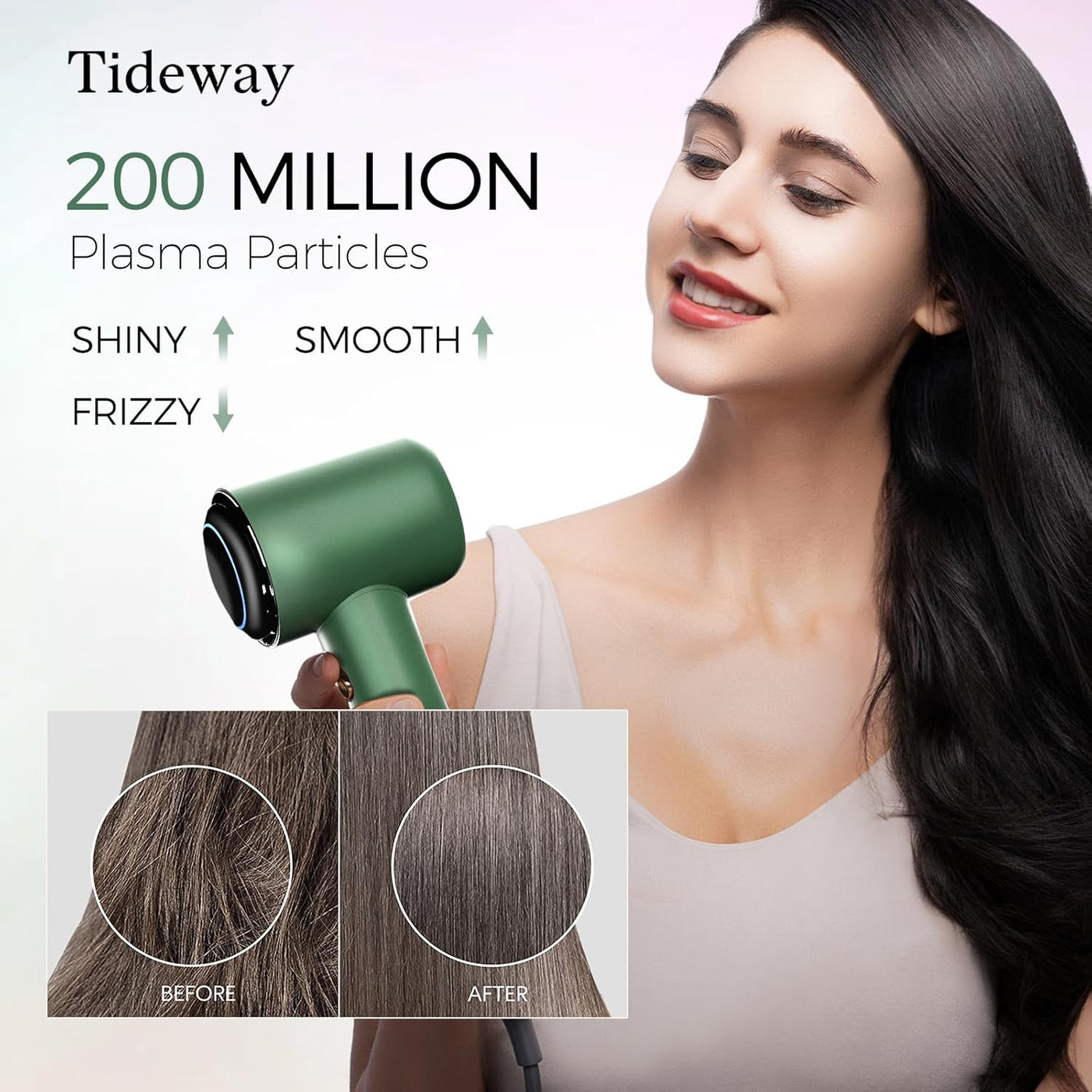 Tideway Secador de pelo profesional de alta velocidad iónico 110,00...