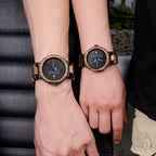 BOBO BIRD Relojes de madera coloridos relojes de pulsera de madera para semana y fecha, multifunción, hecho a mano, reloj de cuarzo, cronógrafo deportivo, reloj de pulsera único para hombres y mujeres