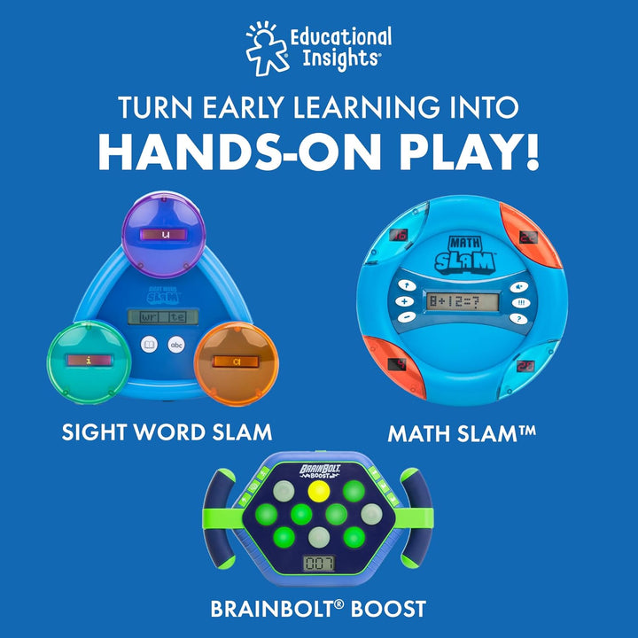 Educational Insights MathShark - Juegos electrónicos de matemáticas...