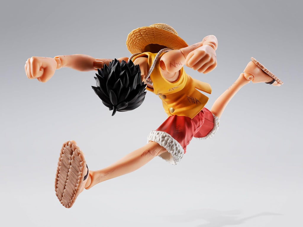 TAMASHII NATIONS - One Piece - Monkey D. Luffy -Summit War of Marineford- Figura de Acción S.H.Figuarts