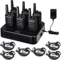 Retevis RT68 Business FRS Walkie Talkies de largo alcance con auriculares