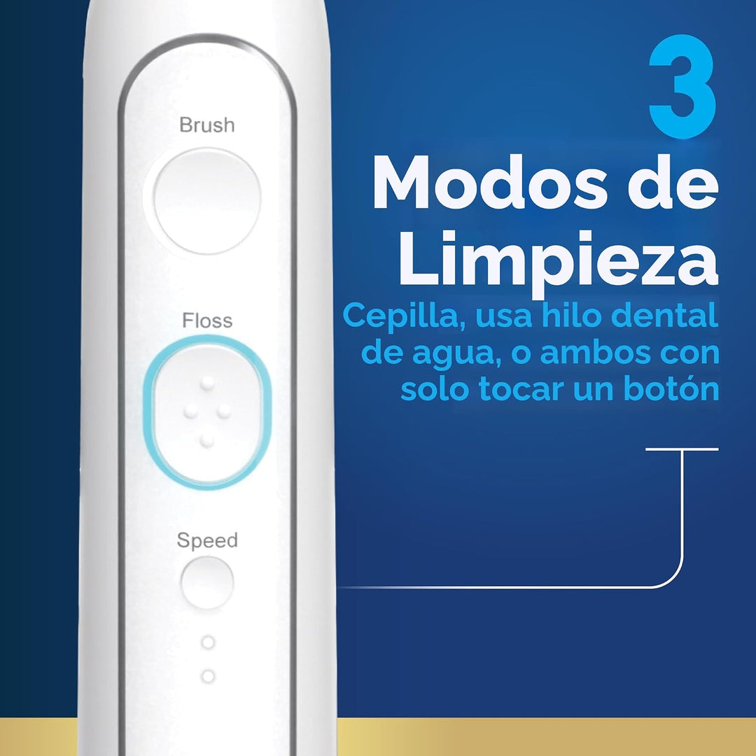 Waterpik Sonic-Fusion 2.0 Cepillo de dientes eléctrico profesional...