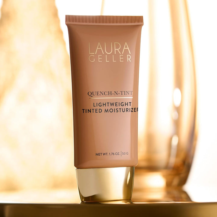 LAURA GELLER NEW YORK Quench-n-Tint Base Hidratante - Mediano - Cob...