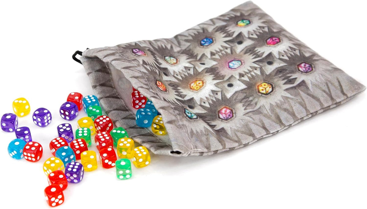 Floodgate Games Juego de mesa Sagrada | Juego familiar para niños y adultos | Juego de estrategia de dibujo de dados y colocación | A partir de 10 años | 1 a 4 jugadores Remastered Edición Deluxe