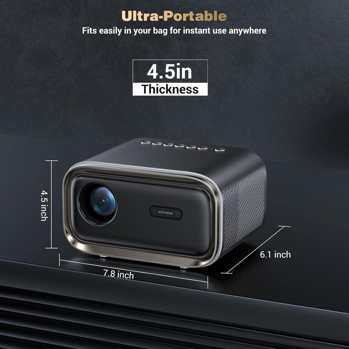 Proyector con WiFi y Bluetooth: [Auto Focus\/Keystone] - Proyector...