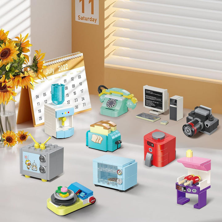LEBOCADO Juguetes de construcción para niñas, mini bloques de const...