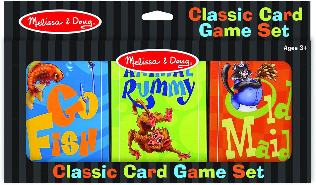 Melissa Doug Juego clásico de juegos de cartas - Old Maid