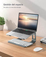 Nulaxy Soporte completo de aluminio para laptop, soporte estable de...