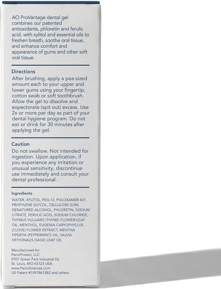 Gel dental PerioSciences AO ProVantage con antioxidantes \u2013 Gel...
