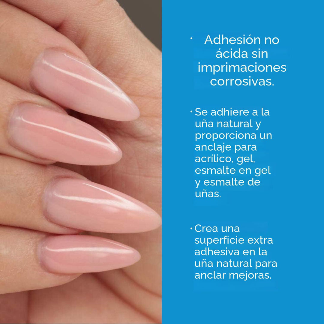 Young Nails Protein Bond - Imprimador de uñas no ácido, adherencia...