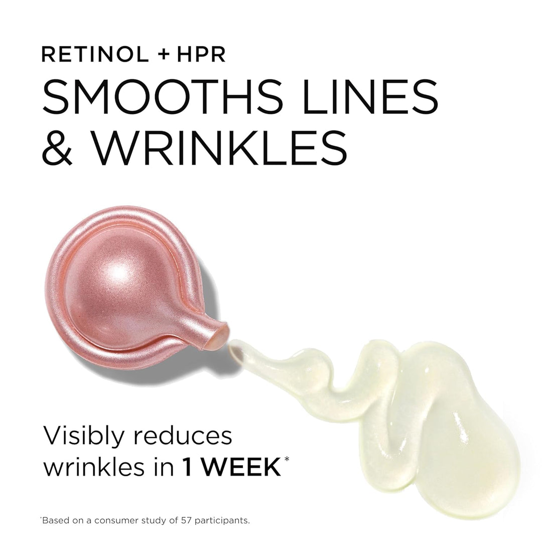 Cápsulas de suero facial de retinol + HPR de ceramidas de Elizabeth...
