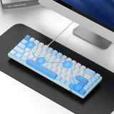 MageGee Teclado mecánico portátil 60% para juegos, MK-Box con retro...