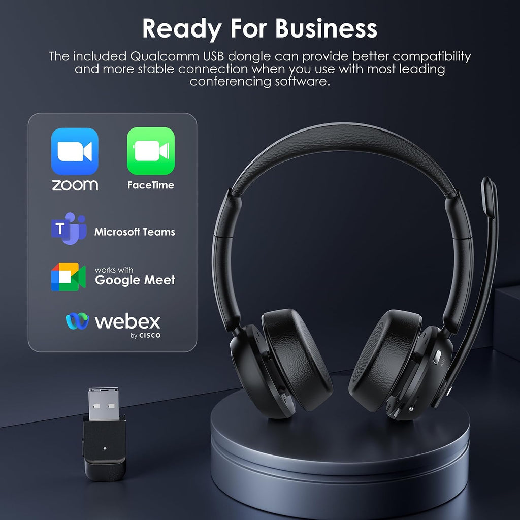 Actualización de auriculares inalámbricos ANC y ENC con micrófono para