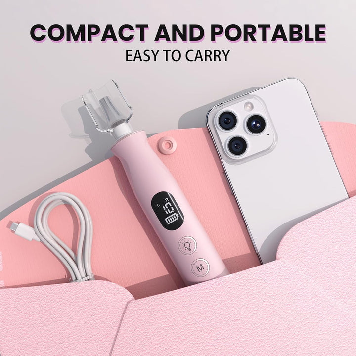 Taladro de uñas eléctrico, lima de uñas portátil recargable inalámb...