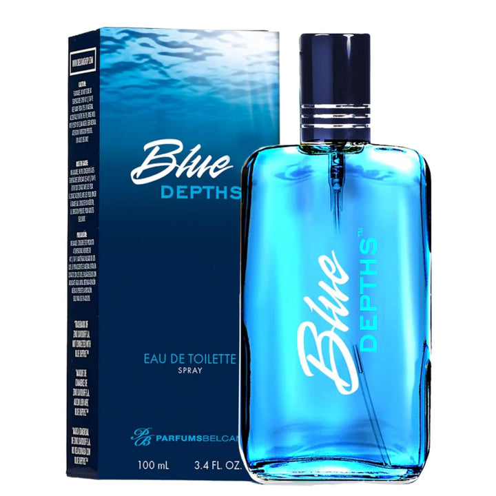 PB ParfumsBelcam Blue Depths Eau de Toilette Fragancia en Spray - 2...