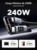 UGREEN Cable USB C de 240 W con pantalla digital, paquete de 2, PD 100 W