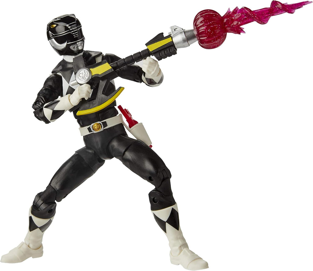 Power Rangers Lightning Collection Mighty Morphin negro Ranger - Figura de