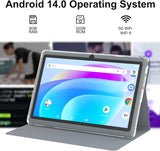 ZZB Tablet Android 14 de 7 pulgadas, 8 GB de RAM (4 GB expandibles)...