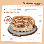 CubicFun Rome Coliseo Rompecabezas 3D para Adultos y Niños, Kit de Modelo de 163 Piezas