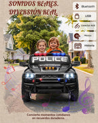 First Ride On RAM 1500 RHO 24V - Coche de policía de 2 plazas para niños