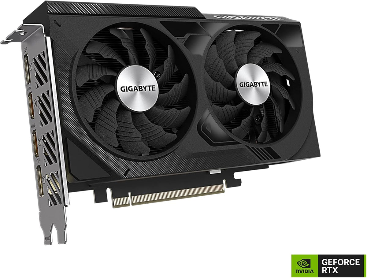 GIGABYTE Tarjeta gráfica GeForce RTX 4060 WINDFORCE OC 8G, 2 ventil...