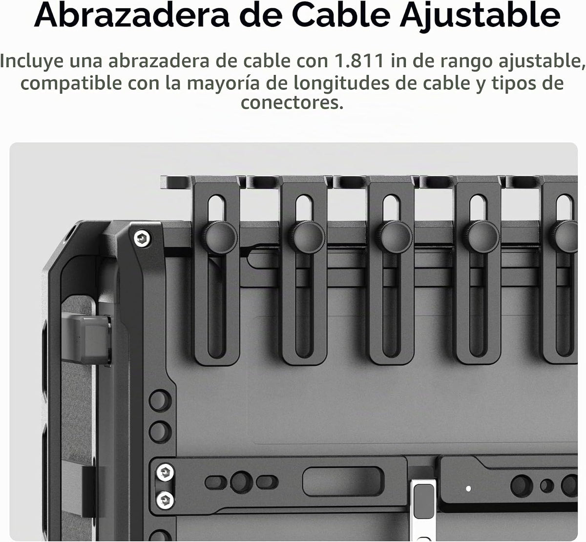 YoloLiv YoloBox Extreme Jaula protectora de aluminio con soportes de zapata