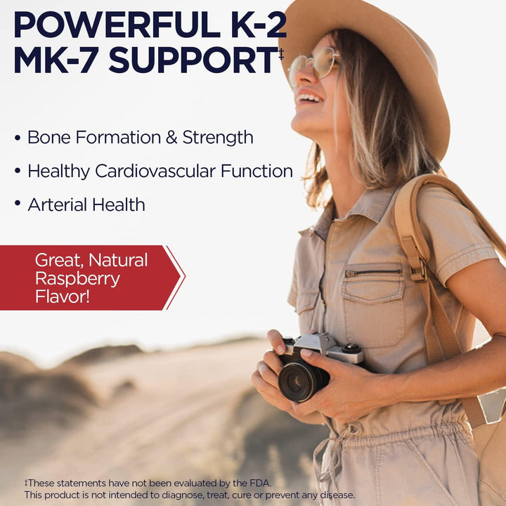 KAL Vitamina K2 MK7 ActivMelt 100 mcg Tabletas \u2013 Suplemento de...