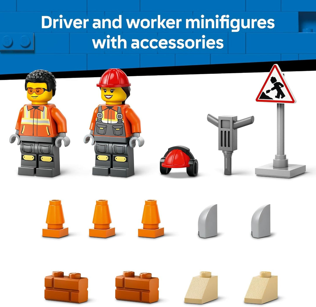LEGO City Yellow - Cargador de ruedas de construcción