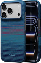 pitaka Funda para iPhone 18 Pro de 6.3" con sensación sin funda, medianoche