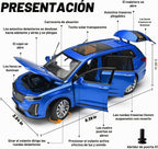Modelo de coche fundido a presión 1/24, compatible con Cadillac