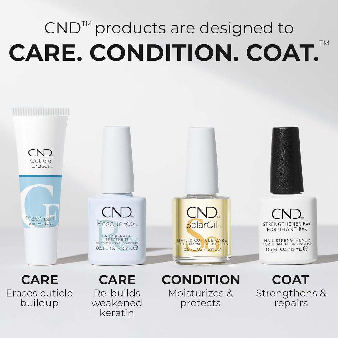 CND™ Fortalecedor RXx, fortalecedor de uñas para uñas más duras y f...